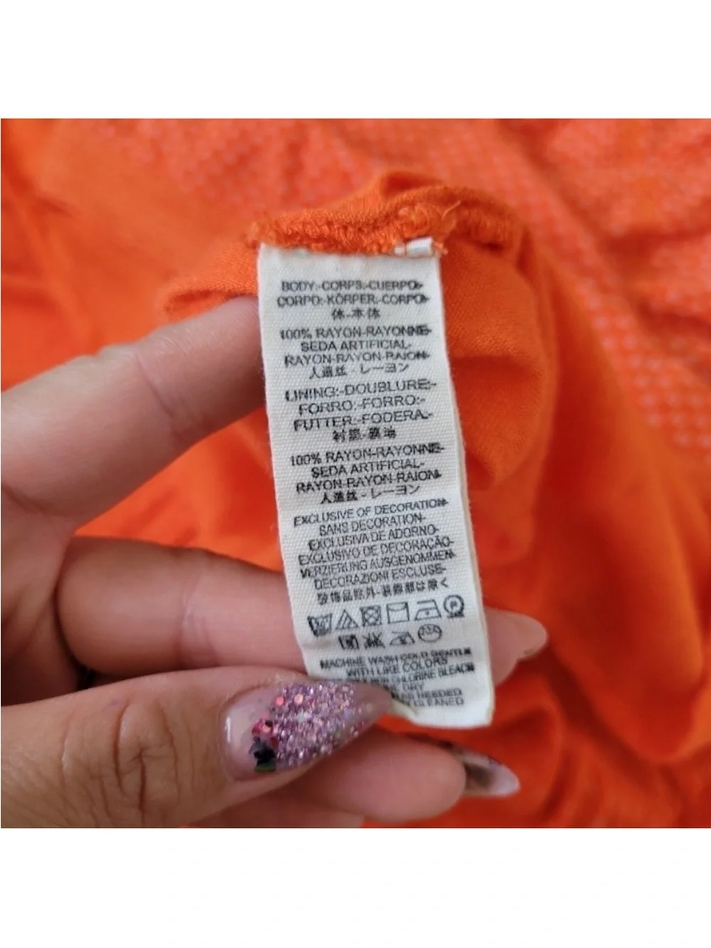 Free People Retro Kitty Dress Large Boho‎ A line Spring Floral Babydoll Orange